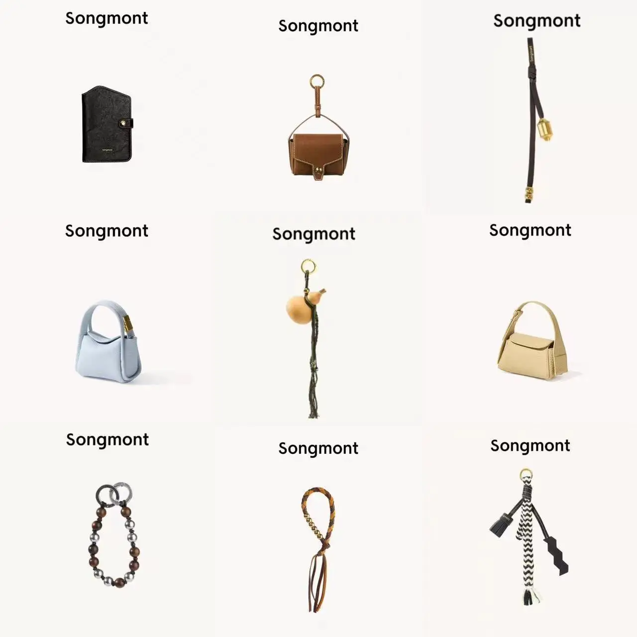 

Songmong Pine Courage Stone Transfer Tube Idle Bead Trace Series Tiger Tooth Wuduo Woven Pendant Bag Parts & Accessories wallet