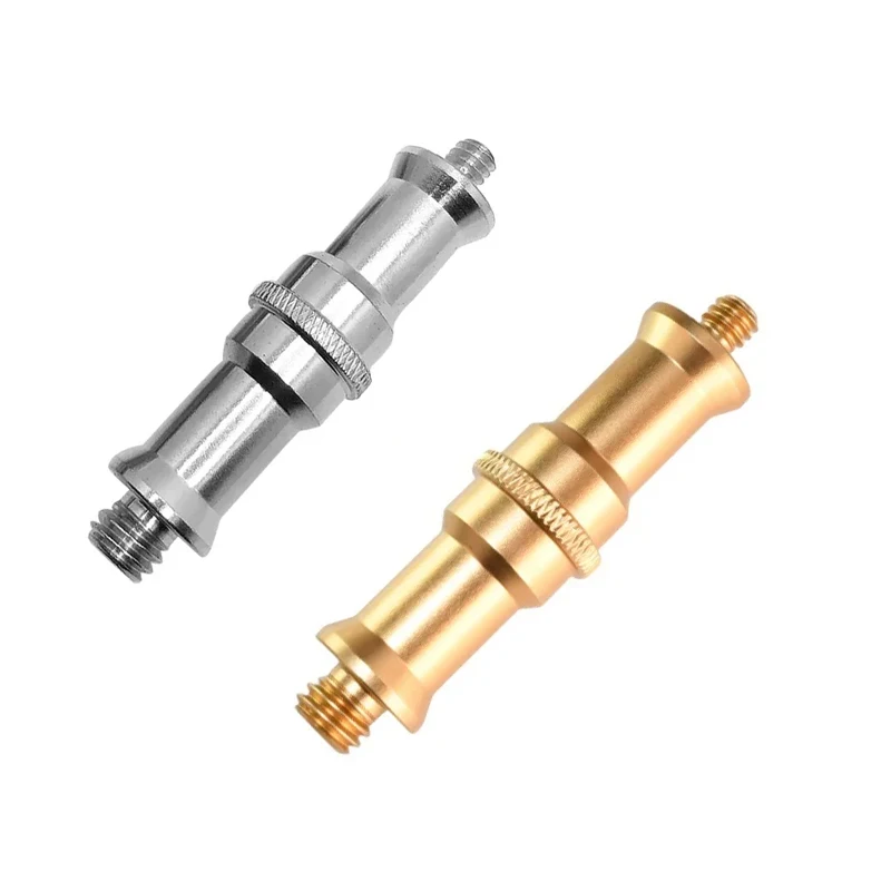 

1/4 to 1/4 3/8 Inch Conversion Screw For Live Streaming Flash Holder Photography Accessories Extended Double Head Mutual Screw