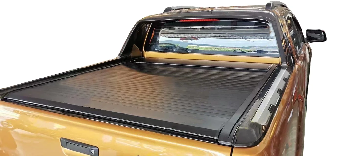 

FOR Ford Ranger pickup back cover push-pull telescopic flat cover pickup modified back cover roller shutter