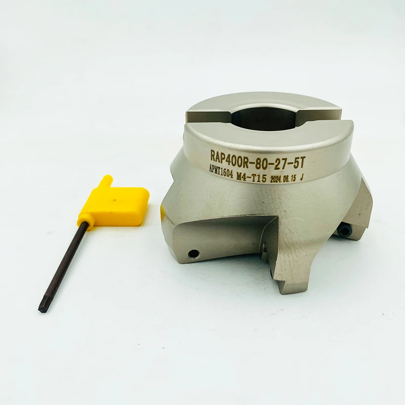 CNC Rap 400r50 63 80 100 رأس قاطعة المطحنة للوجه لإدراج قاطعة المطحنة Apmt #3