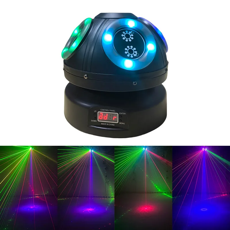 New Mushroom Lamp 60W High Brightness Stage Rotating Effect Lamp Laser Light KTV Wedding Banquet Clear Bar Disco DJ Full Star