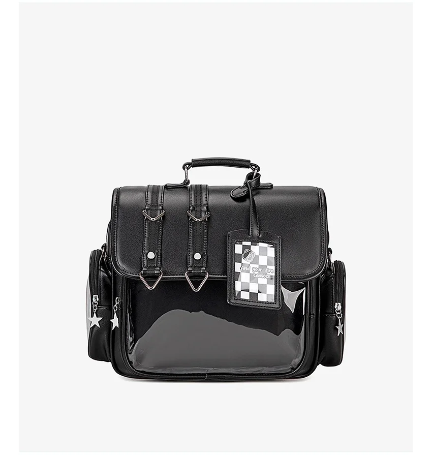 Two-dimensional Japanese Original Large-capacity Double Shoulder Pain Bag Cute Baby Bag Sweet Girl Daily Commuting Backpack
