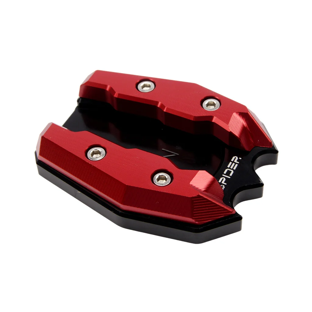 Suitable for Honda PCX160（2021-2025） modified CNC aluminum alloy kickstand base, non-slip foot pedal mat, no-damage installation