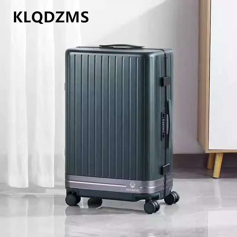 KLQDZMS Luggage on Wheels ABS+PC Boarding Box 24