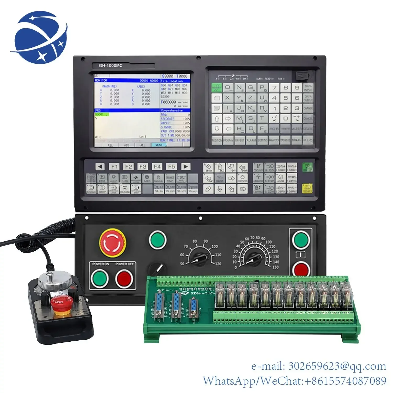 

Factory Direct as Gsk 2 Axis Cnc Lathe Controller Box for Auto Tool Setter Probe two axis cnc Turning machine controller