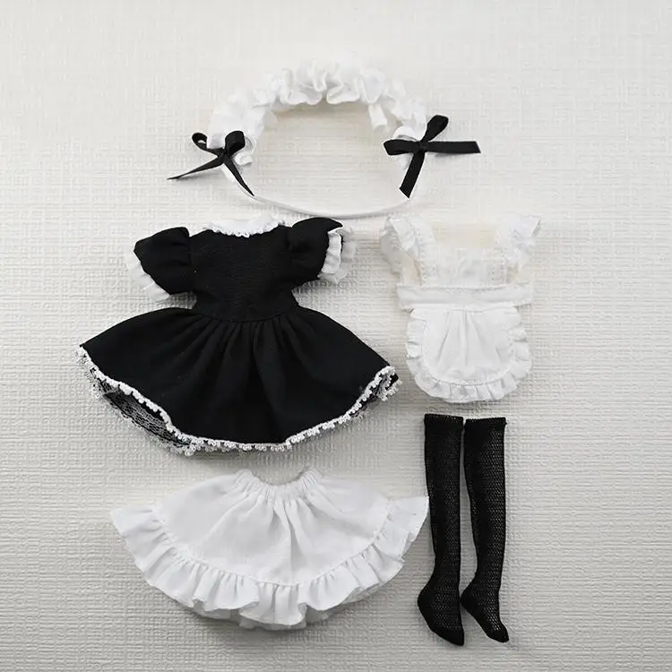 Cute12 Punten Bjd Poppenkleertjes Mjd Ob11 Pop Meid Outfit 1/12 Poppenkleertjes Accessoires Alleen Kleding