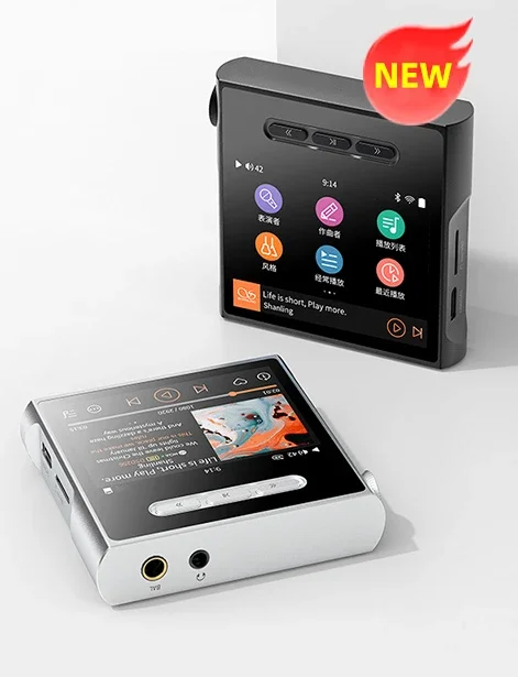 

HD Lossless Pure Tone Player Fever Portable MP3 Bluetooth WiFi Walkman