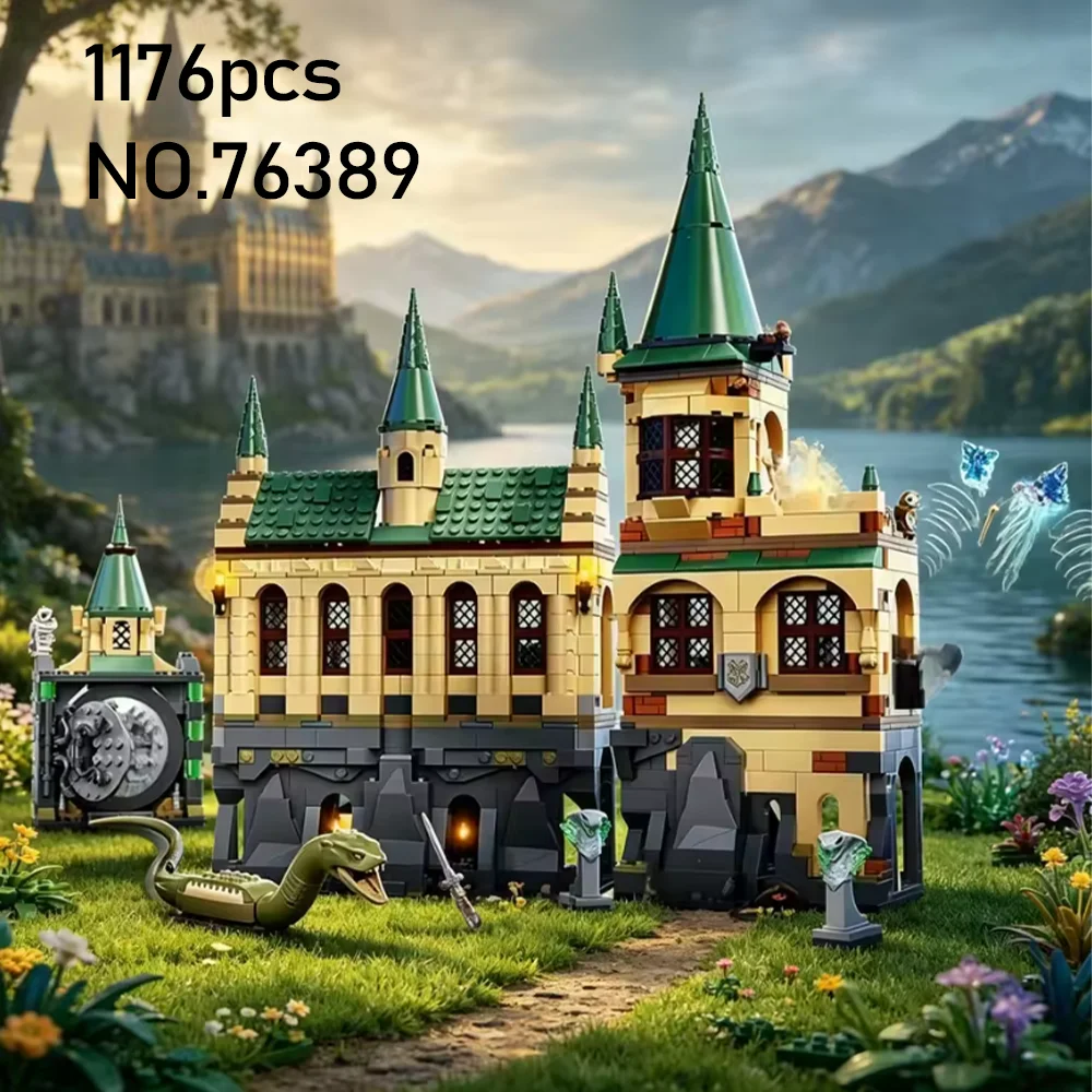 El Nuevo Kit de Modelo Arquitectónico del Castillo MOC, Regalo para Hombres y Mujeres, Regalo de Cumpleaños
