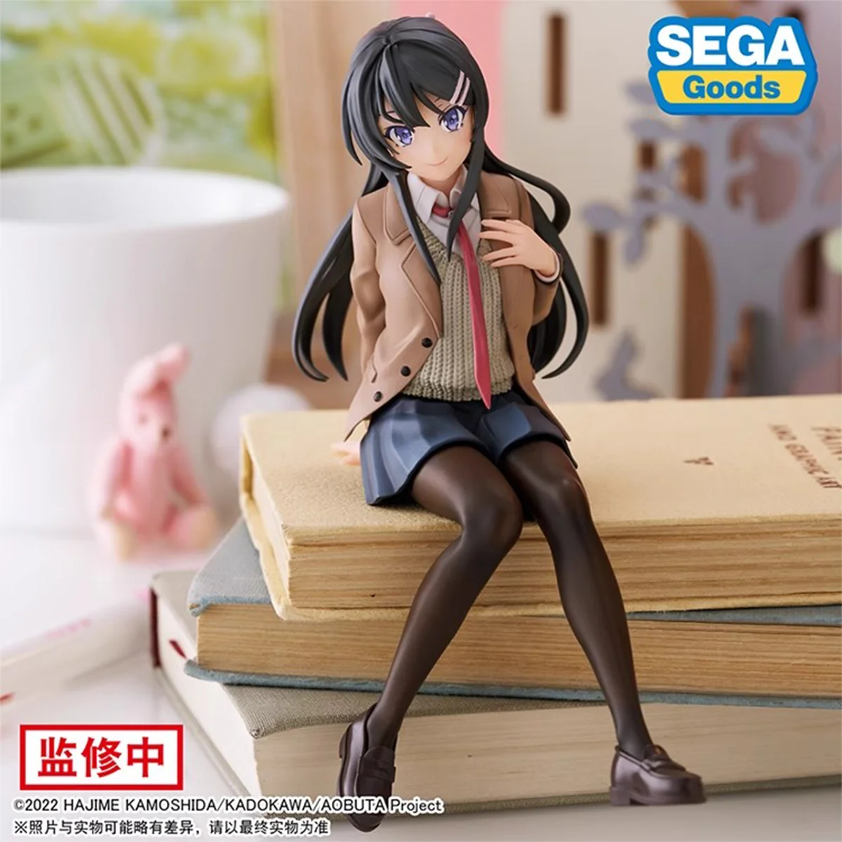 SEGA Kozai Series, Youthful Pig-Headed Boy, Mai Sakurajima Uniform, Pressed Instant Noodles, Scenery Figures in Stock