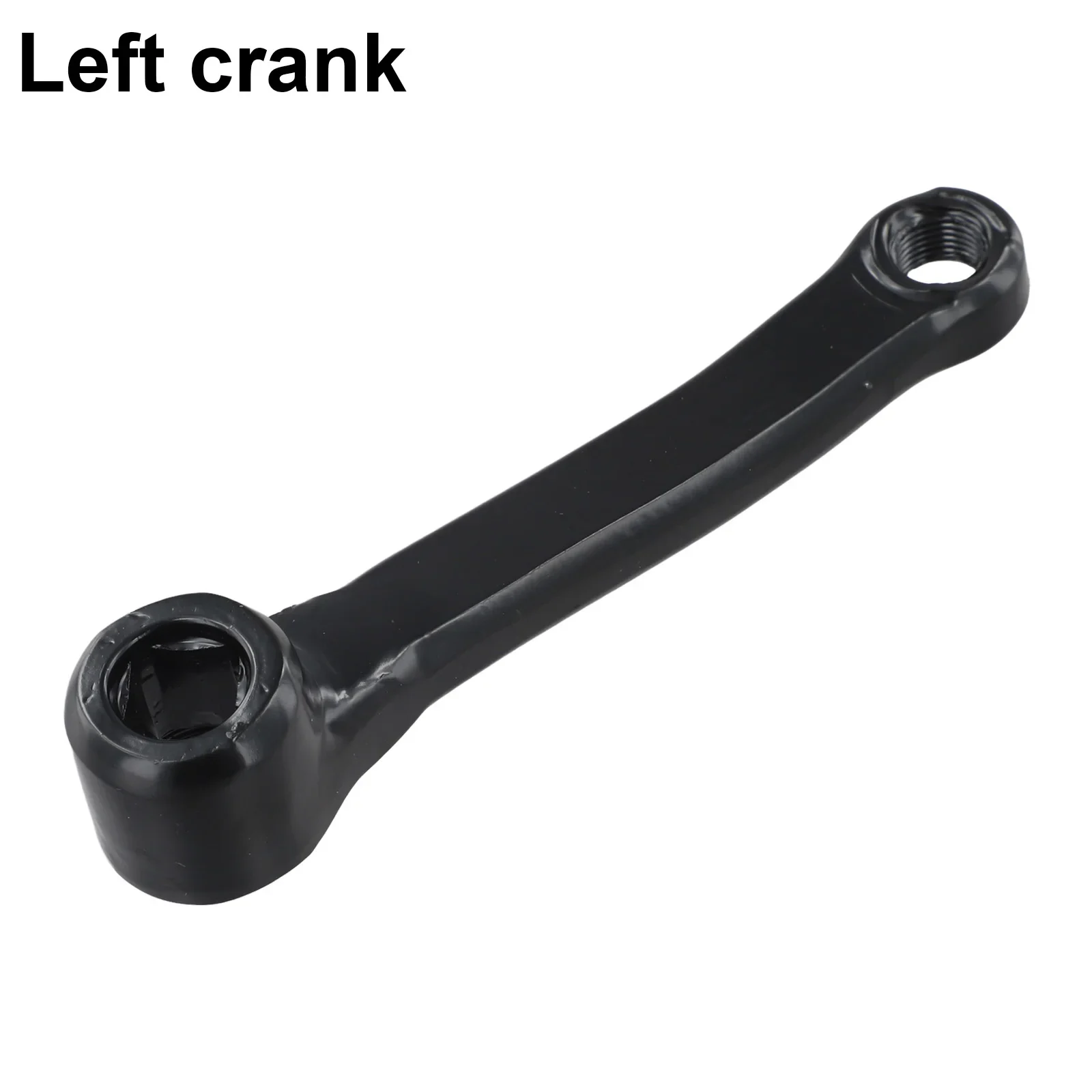 Exercise Bike Crank 127mm Center Distance 127mm Crank 127mm Center Distance 13x13mm Square Hole 155mm Total Length
