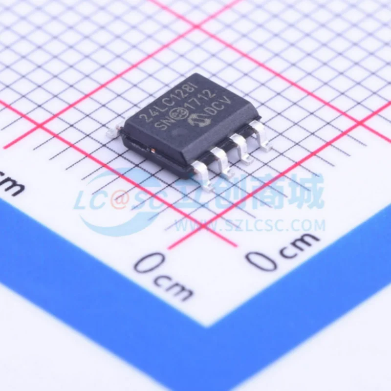 

1 PCS/LOTE 24LC128T-I/SN 24LC128I SOP-8 100% New and Original IC chip integrated circuit