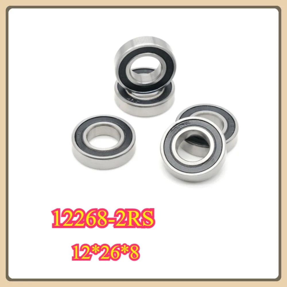 2 قطعة تحمل 6000/12 2RS دراجة عجلة تحمل إصلاح أجزاء MR12268 12268-2RS 600/12-2RS 12*26*8 ملليمتر #1