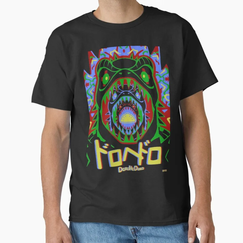 

80s vintage gift tshirt DoroHeDoro 0718 Manga caiman Gothic Comics kaiman Anime T-shirt large size Tops S-6XL mens clothing
