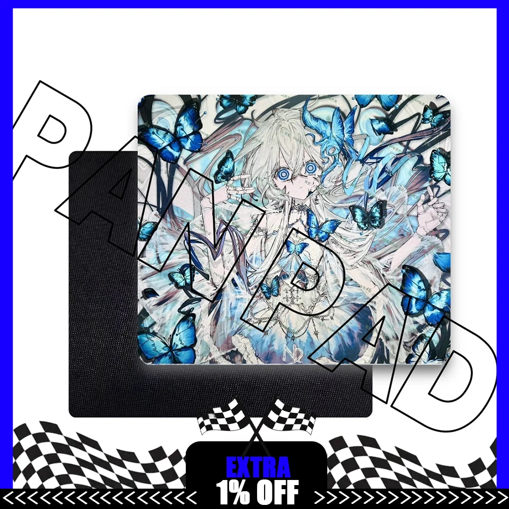 PANPAD Nemvira Glass Mousepad Original Full Coverage Primer Mouse Pad for Esports Gaming PORON Primer Mousepads Gifts