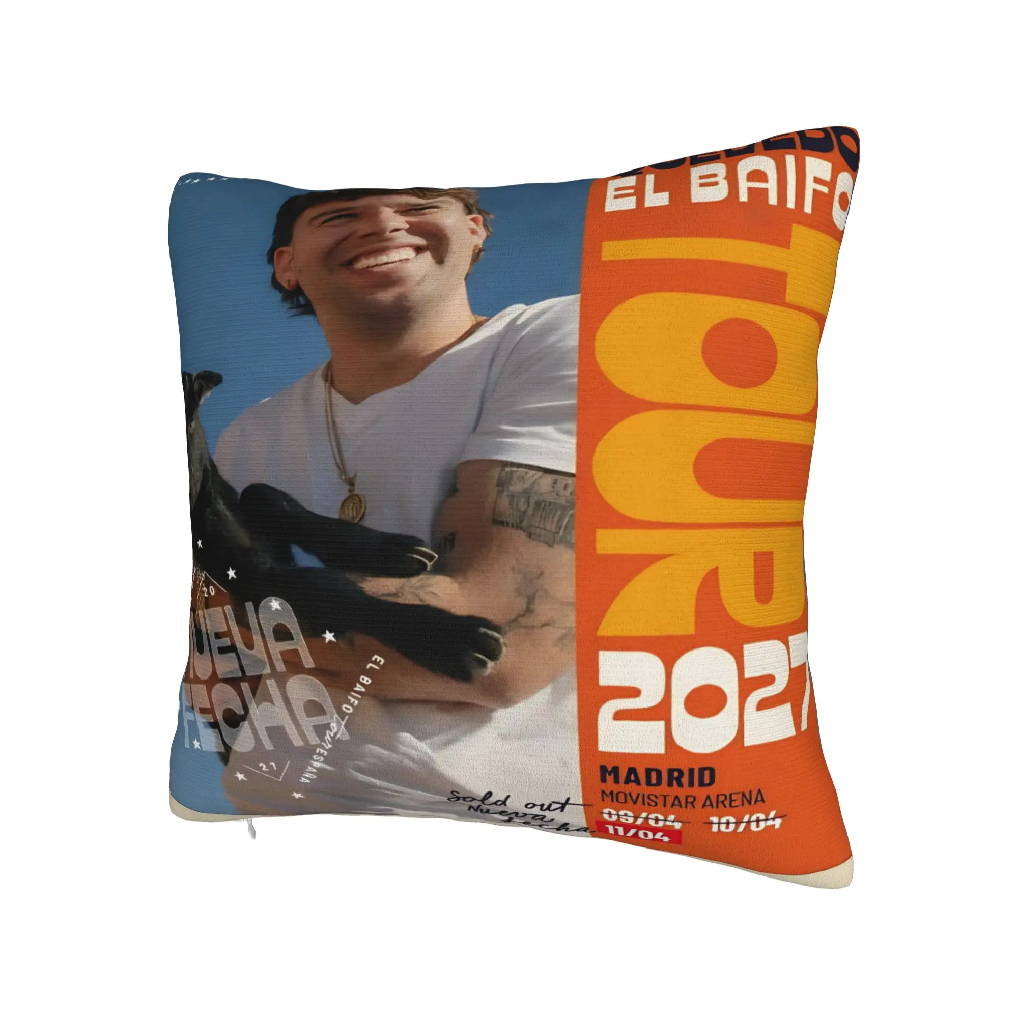 Car Decor QUEVEDO EL BAIFO 2026 Pillowcases Stuff  Pillow Covers Zippered Multi-Size