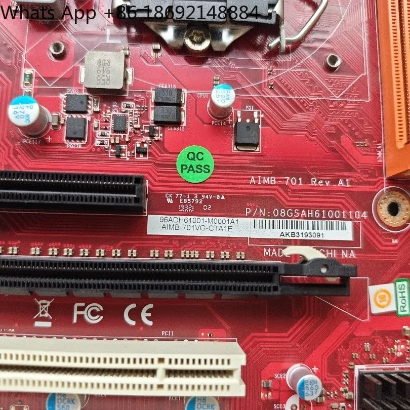 Original AIMB-701 REV. A1 industrial computer equipment main board AIMB-701VG-00A1E spot
