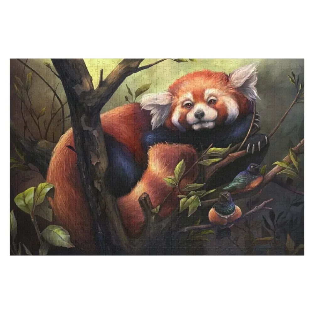 

Red Panda Jigsaw Puzzle Novel Toys For Children 2022 Custom Photo Personalized Toys Puzzle