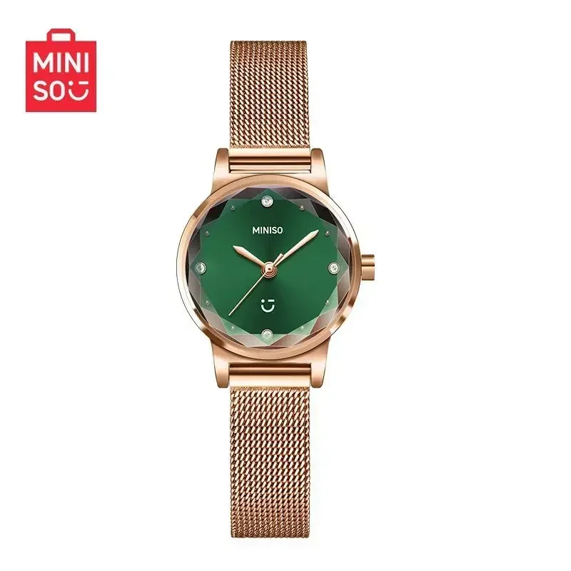 

MINISO подлинная корейская версия простые кварцевые часы для девочек