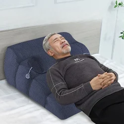 Comfortable Bed Wedge Pillow for Elderly with Long-term Bed Rest, Bedside Care Accessories for Senior Citizens