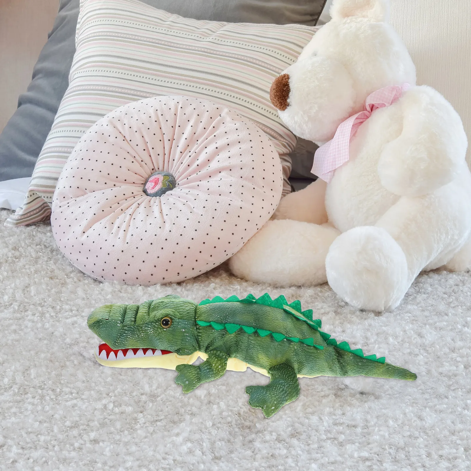 

Мягкая интерактивная кукла-перчатка в виде животного для ролевых игр, рассказывания историй, раннего развития и детских представлений