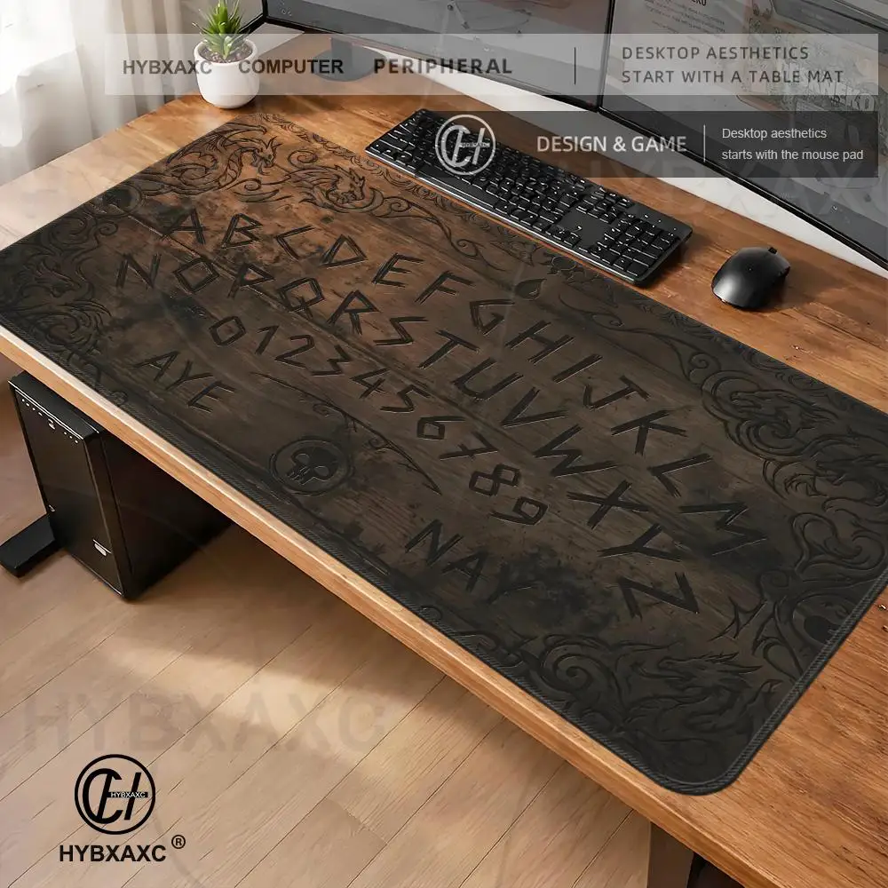 

Ouija Boards Mouse Pad Gaming Mousepad Abstract Large 900x400 HYBXAXC HD Printed Design MouseMat Gamer XXL Mause Carpet PC Desk