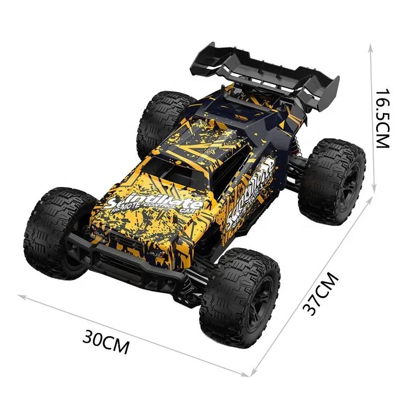 206E 1:10 4WD 몬스터 트럭 - 2.4G, 50-60km/h, RTR 14세 이상용