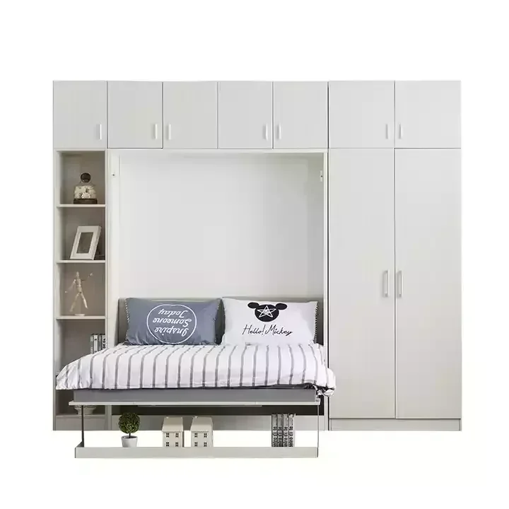 New Hot Sale Wall Bed with Sofa Folding Murphy Beds with Sofa Combo Living Room Murphy Bed