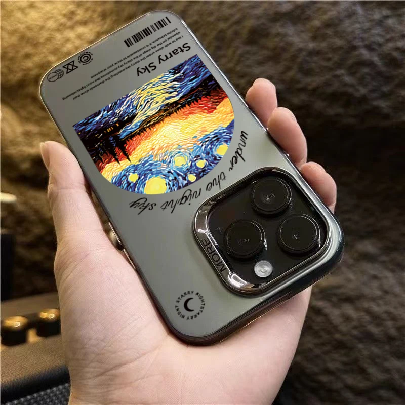 Case For Xiaomi 14 Cases Poco M6 Pro Case Van Gogh Oil Painting Case For Xiaomi 11 Lite 5G NE 13T 12T Poco X6 X5 X3 F5 Pro Cover