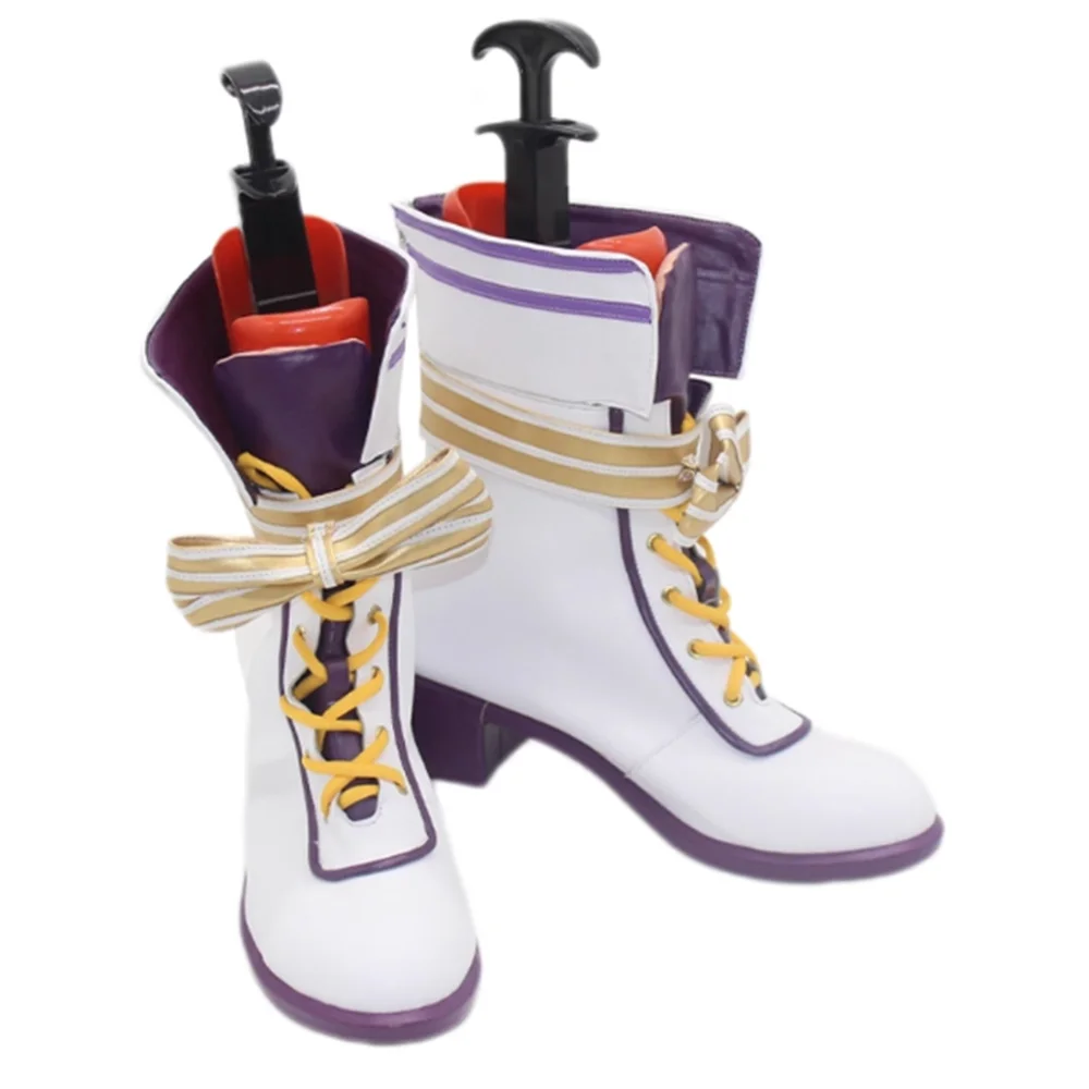 

Unisex Anime Cos shikyouin hibiki Cosplay Costumes Shoes Boots Halloween Custom Size