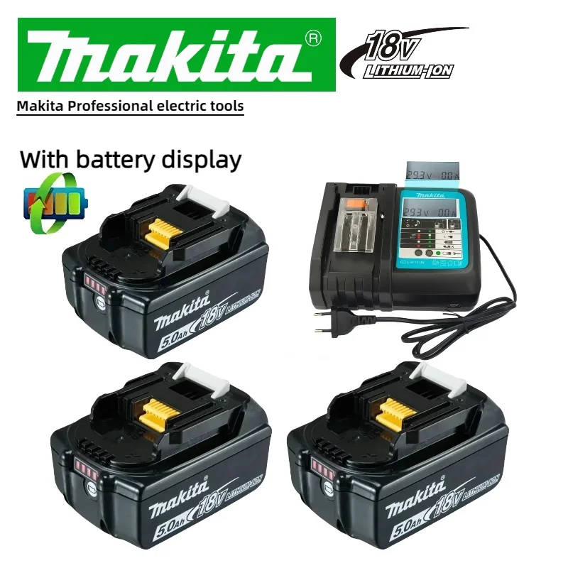 

100% оригинальный/оригинальный аккумулятор Makita 18 В 6,0 Ач bl1850b BL1850 bl1860 bl 1860 bl1830 bl1815 bl1840 LXT400 для инструментов Makita, дрели