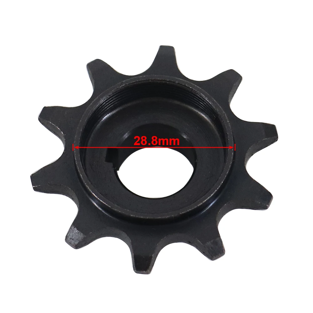 10 Teeth Steel Front 415 Chain Sprocket Universal for 2 Stroke 47 49cc 66cc 70cc Dirt Bike Pit Bike ATV Motorcycle Accessories
