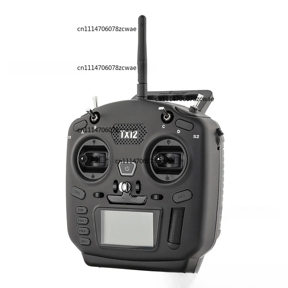 Open source multi-protocol ELRS TX12 Mark II RC remote Hall effect joystick for FPV drones