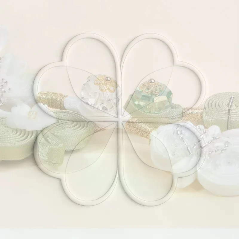 Gourd Shape Frog Closure Double Loop Chinese Knot Style Button for Qipao Hanfu Retro Dress Making Sewing Supplies