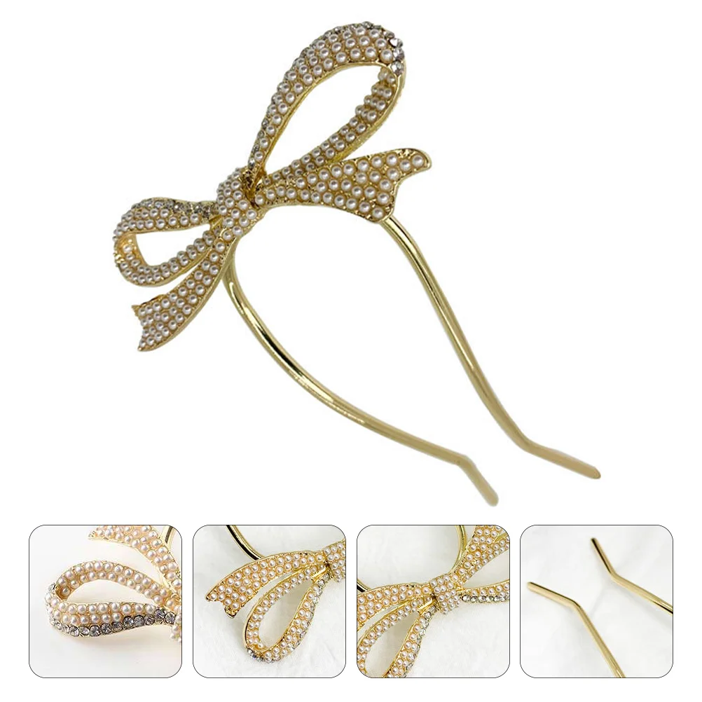 

Chopsticks Hairpin Miss Clips Brides Bridesmaids Man-made Pearl Bridal Hairpins