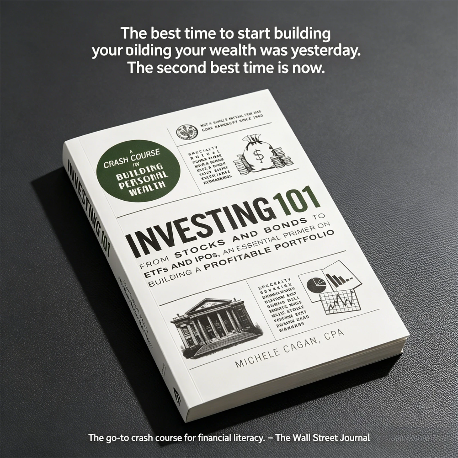 

Investing 101 By Michele Cagan CPA, Personal Wealth Building Finance Guide English Investment Book