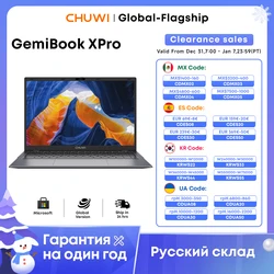 CHUWI GemiBook XPro Laptop 14.1-inch Intel N100 Graphics 600 GPU 8GB RAM 256GB SSD With Cooling Fan Windows 11 Notebook Laptop