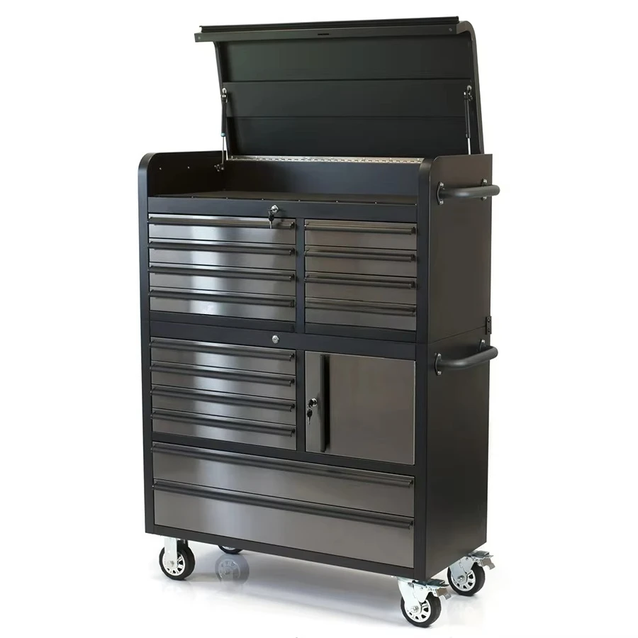 

41 inch 14 drawer rolling tool roof box