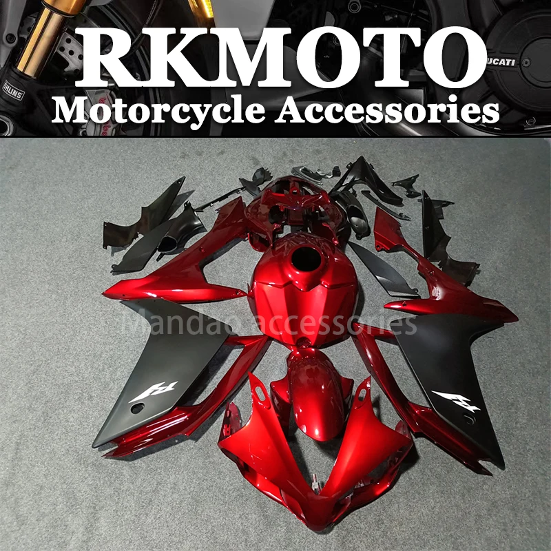 

NEW ABS Motorcycle Injection mold full Fairing Kit fit For YZF R6 2006 2007 YFZ-R6 06 07 Bodywork fairings kits set red