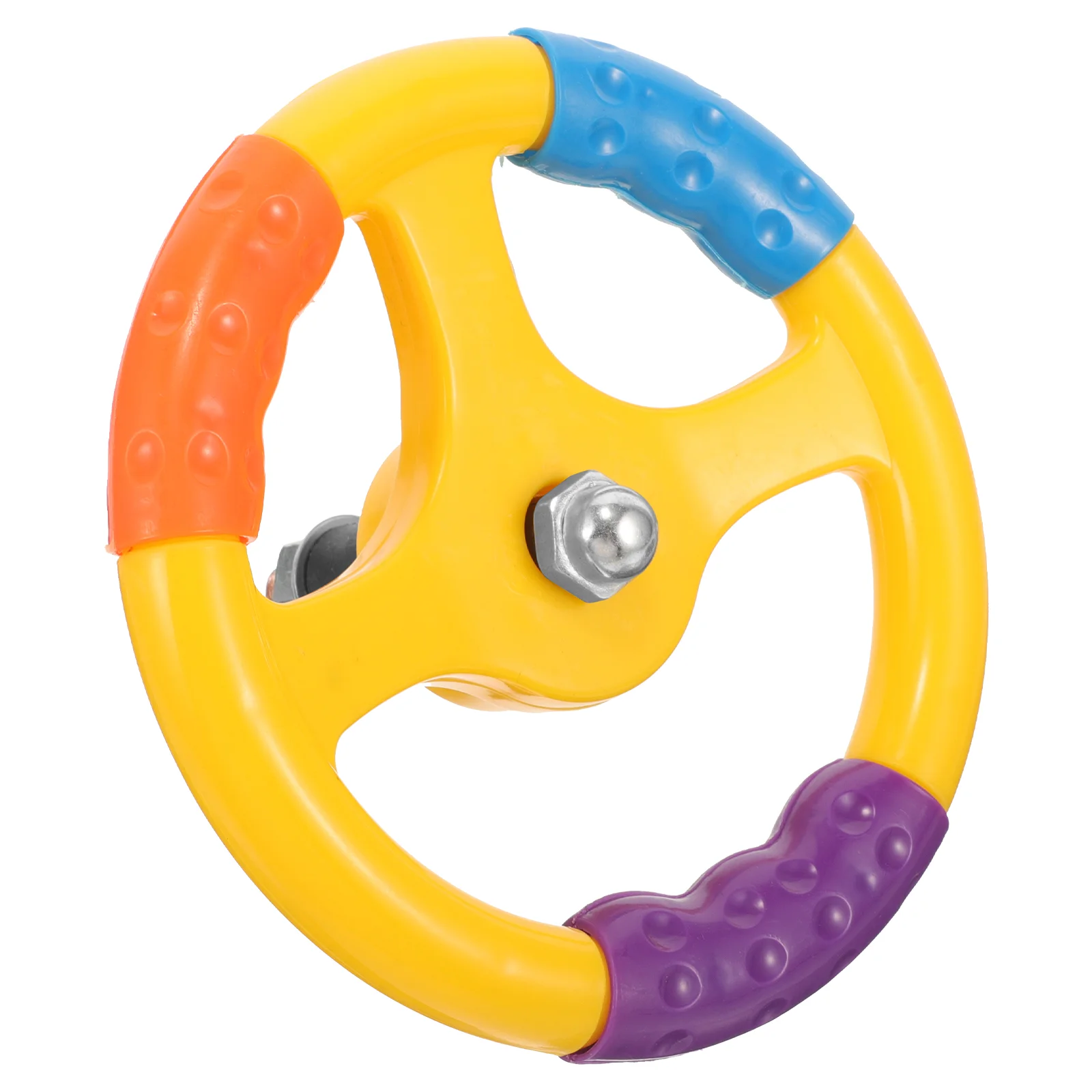 Children's Steering Wheel Toy Car Cars Toys Multicolor Kid Bumper Plastic for Babies