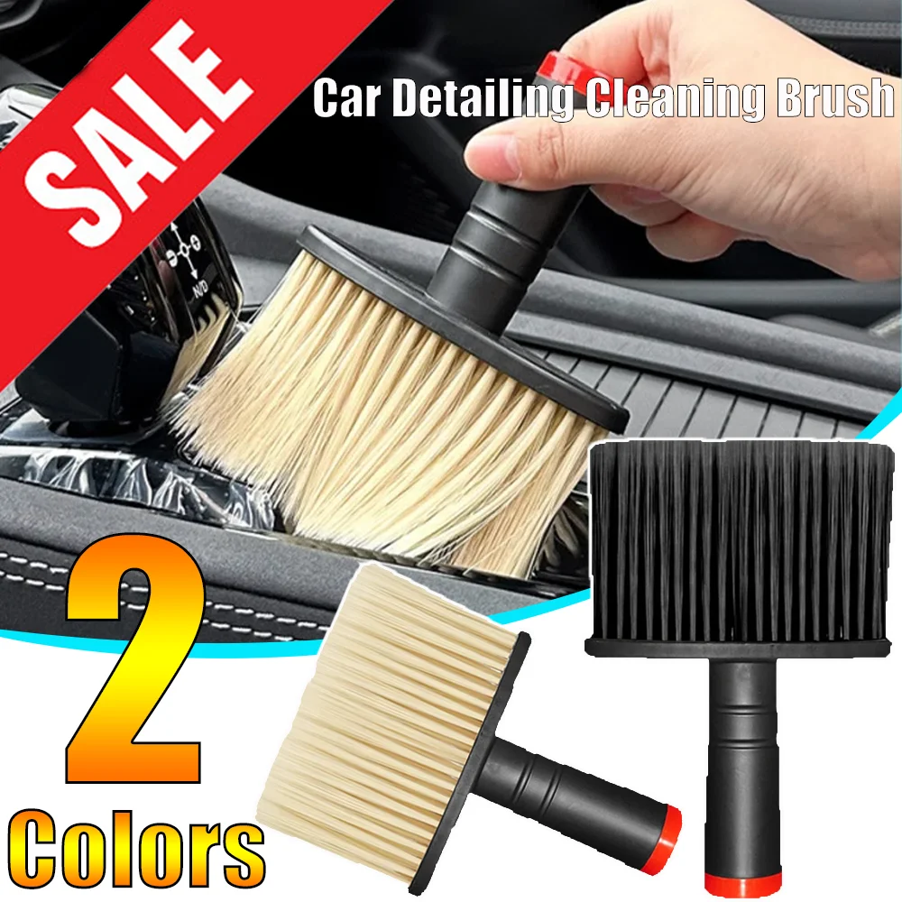 Car Air Conditioner Outlet Detailing Brush Universal Cars Soft Dust-cleaning Detail Brushes Auto Clean Tool Accessories