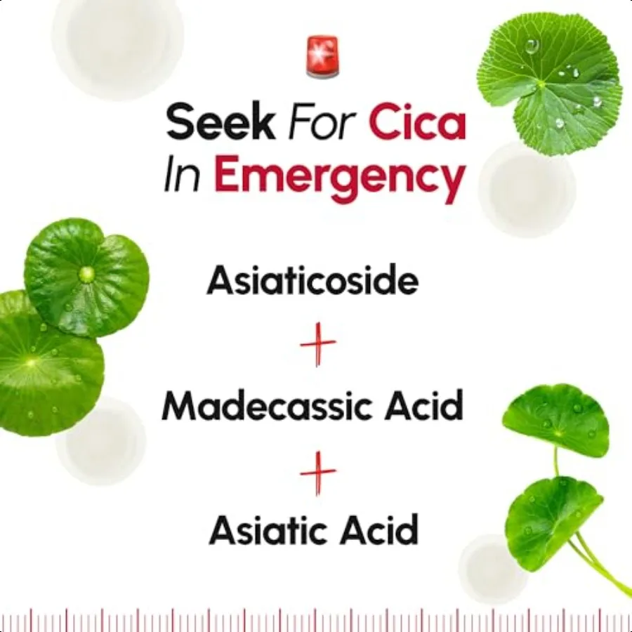 Dermafirm CICA A.C بقعة التصحيح الكورية العناية بالبشرة بثرة بقع للوجه ث كينتيللا اسيااتيكا غير مرئية نباتي غرواني مائي بثرة