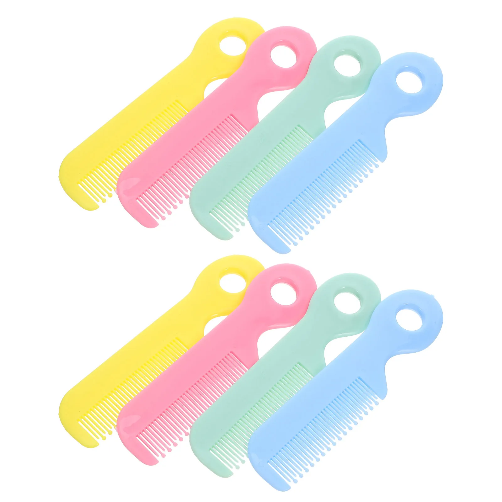 

8Pcs Baby Hair Comb Newborn Round Grooming Brush Sensitive Scalp Infant Toddler Hair Detangler Travel Brush