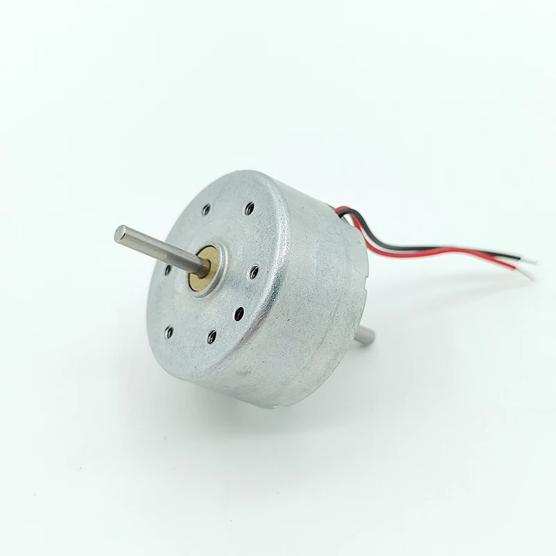 RF-300 Dual Shaft Double Axle Mini 300 Motor DC 6V-18V 9V 12V 14000RPM High Speed Small 24mm Electric Motor DIY Toy Rail Train
