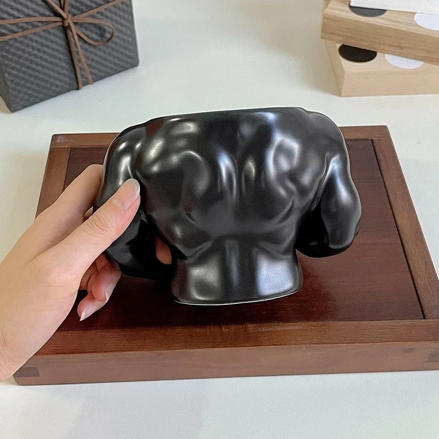 Desktop Pen Holder Ceramic Storage Box Students' Creative Design Sense Human Body Aesthetics of Ancient Greek Sculpture Mug