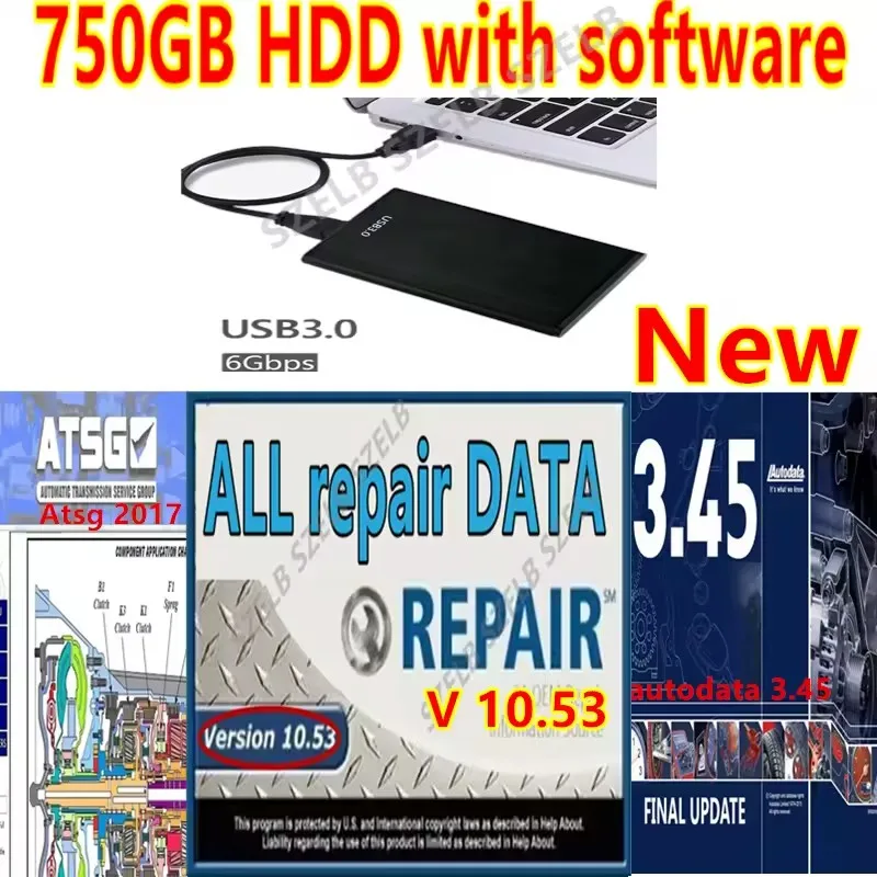 

2026 HOT repair data 10.53 software al.data auto repair software autodata 3.45 atsg 2017 750GB HDD installation video software