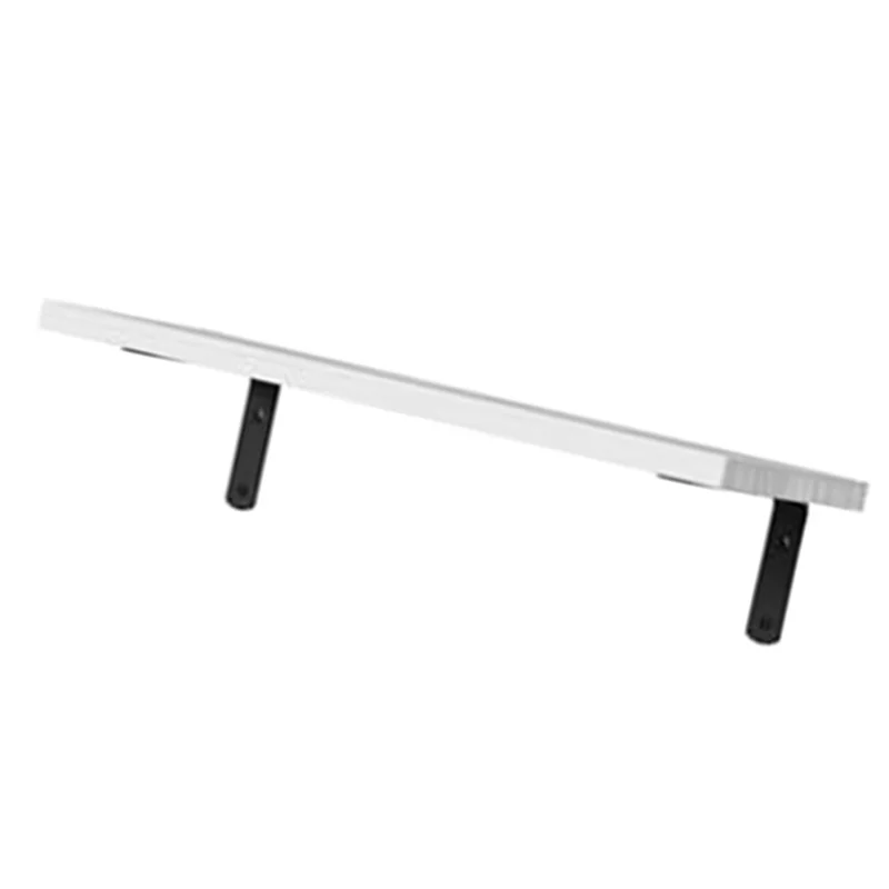 MOPHE-3X Floating Shelves,Wooden Floating Shelves For Wall Decor, Wall Mounted Floating Bathroom Shelf For Storage White