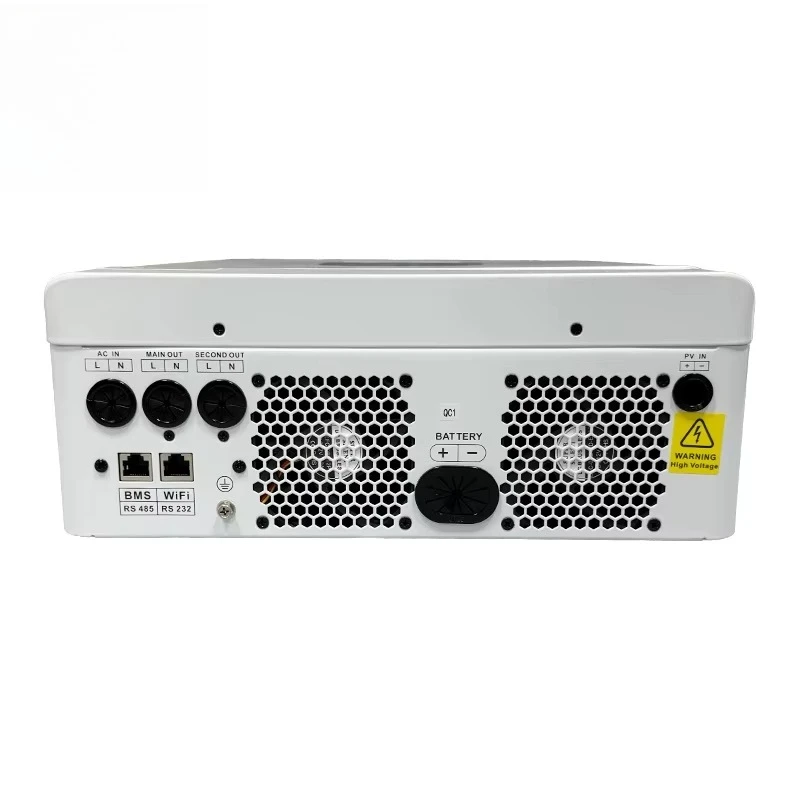 6KW Hybrid Solar Inverters Single Phase Three Phase Grid Connected with Lithium Ion Battery Home Energy Storage