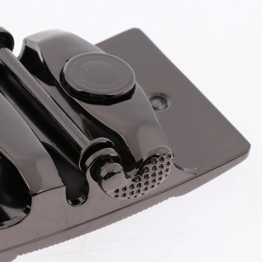 Business Style Alloy Ratchet Belt Buckle Replacement Automatic Slide Metal Accessory for Classic Men's or Women's Belts