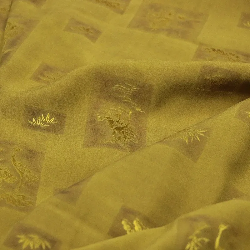 

Шелковая рами в китайском стиле, жаккардовая атласная и ароматная марлевая ткань, новый дизайнер Cheongsam