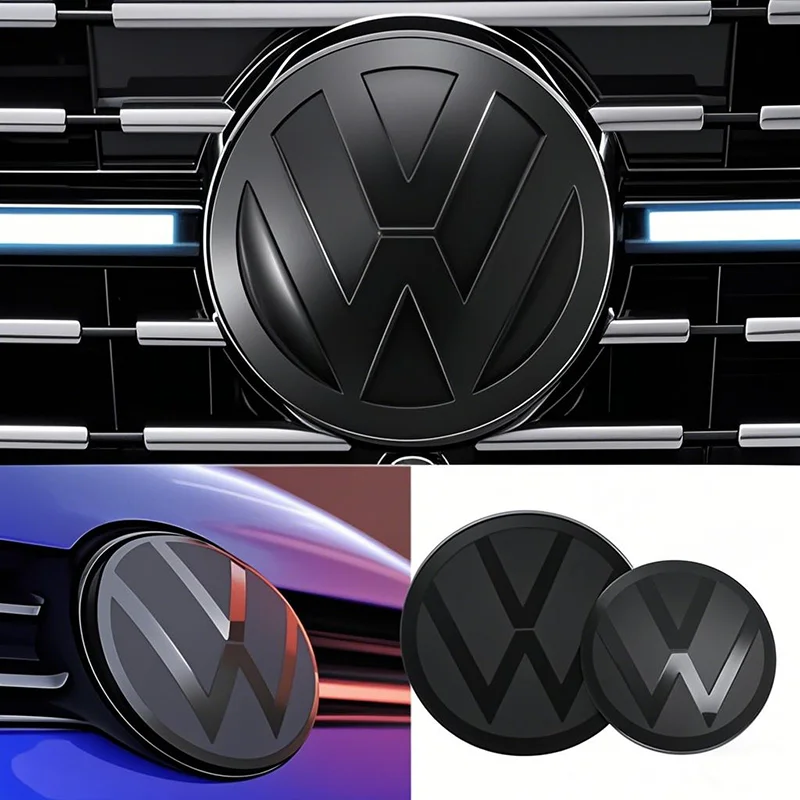 لا تؤثر غطاء شعار الجذع الخلفي للشواية الأمامية للسيارة ACC لسيارة VW Polo Golf MK6 MK7 MK8 Passat B6 B7 B8 Tiguan CC T-ROC Arteon Jetta.